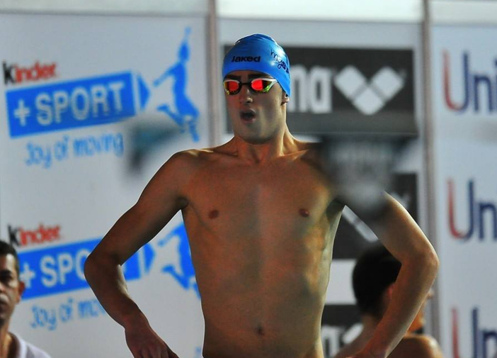 Il nuotatore di Sestri Levante Alberto Razzetti (foto facebook)