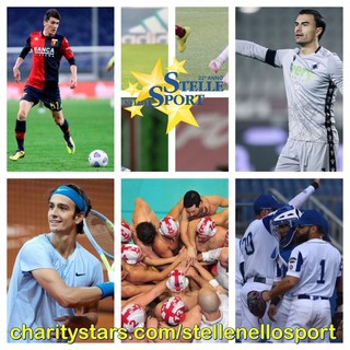 Audero, Shomurodov, Musetti, Quinto Pallanuoto e Nazionale Baseball: 5 cimeli top per l’Asta di Stelle nello Sport