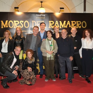&quot;Il morso del ramarro&quot;, sold out la prima al cinema Mignon di Chiavari