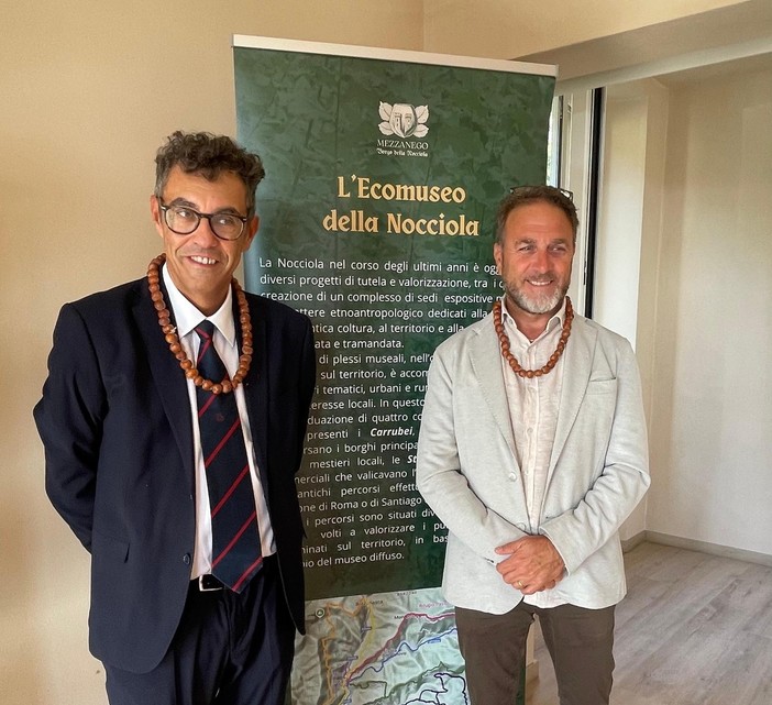 Il vice presidente regionale Alessandro Piana all'inaugurazione del Museo della Nocciola di Mezzanego: “Prodotto che caratterizza da secoli l’economia e la gastronomia della vallata”