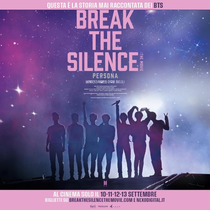 “Bts break the silence: the movie” in programma all’Arena cinema nei parchi [FOTO]