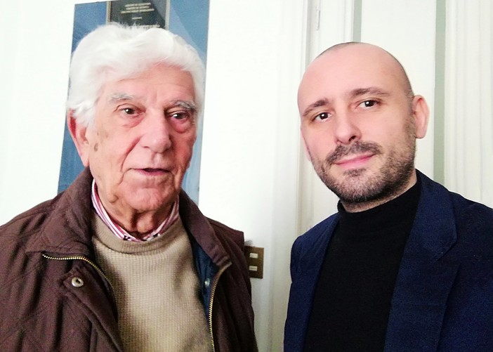 Claudio Bertieri con Felix Lammardo nel 2019 Claudio Bertieri con Felix Lammardo nel 2019