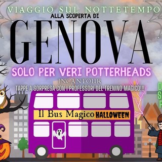 Halloween con Harry Potter a bordo del bus magico 'Nottetempo'