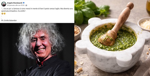 Angelo Branduardi contro il pesto senza aglio: "Fa schifo" Angelo Branduardi contro il pesto senza aglio: "Fa schifo"