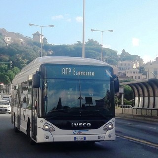 Bus elettrico: la prima corsa da Brignole a Recco