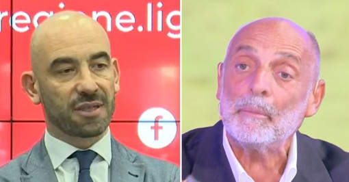 Matteo Bassetti e Paolo Brosio Matteo Bassetti e Paolo Brosio