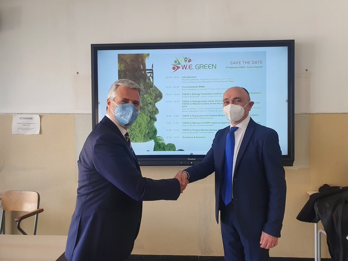 RINA e Liceo Cassini di Genova: al via "W.E. Green"
