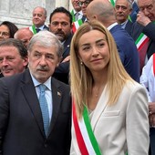 2 Giugno, Bucci e Salis in piazza Matteotti: &quot;Giusto andare a votare per i referendum&quot;