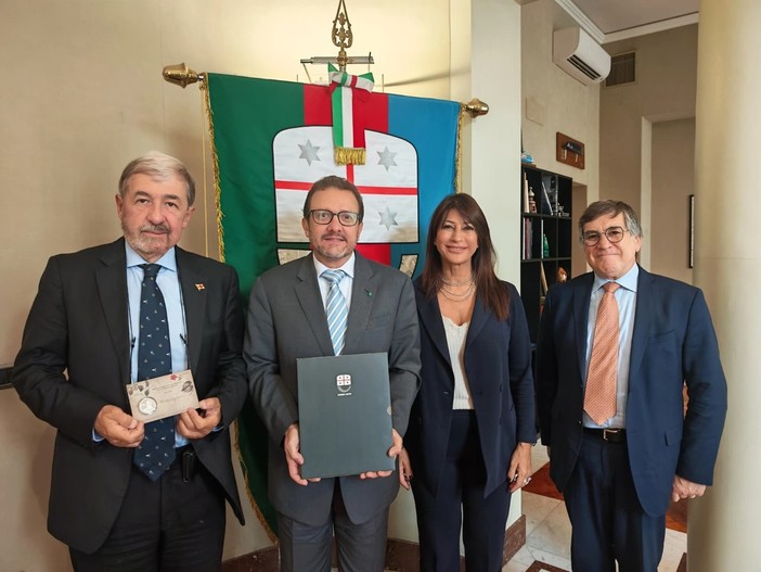 Liguria e Perù sempre più vicine: Bucci e Ferro incontrano l’associazione "Antonio Raimondi"