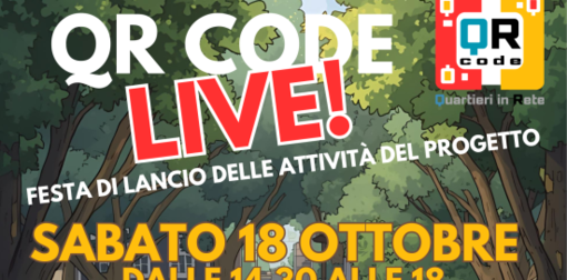 Al via 'QR code live!”, la festa del progetto di comunità 'Q-R Certosa Campasso'