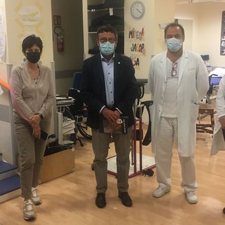 Brunetto (Lega) visita ospedale La Colletta e Centro NeMo di Arenzano: "Ci sono delle alte professionalità in ambito reumatologico, cardiologico, riabilitativo, che sono elementi di eccellenza"