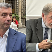 Da sinistra: Andrea Orlando e Marco Bucci Da sinistra: Andrea Orlando e Marco Bucci