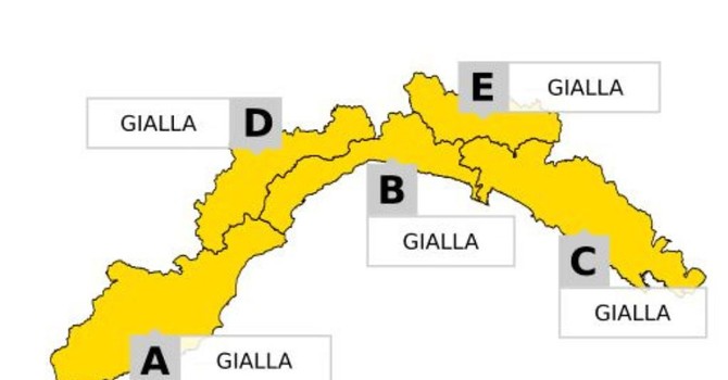 Temporali in arrivo sulla Liguria, Arpal dirama l’allerta gialla: possibili fenomeni intensi tra sabato e domenica Temporali in arrivo sulla Liguria, Arpal dirama l’allerta gialla: possibili fenomeni intensi tra sabato e domenica