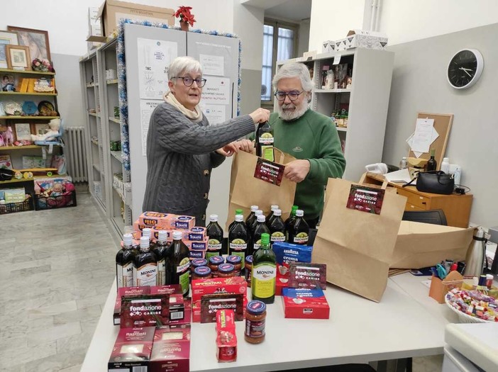 Più di 1000 pacchi alimentari di Natale grazie a Fondazione Carige e Costa Crociere Foundation a Genova
