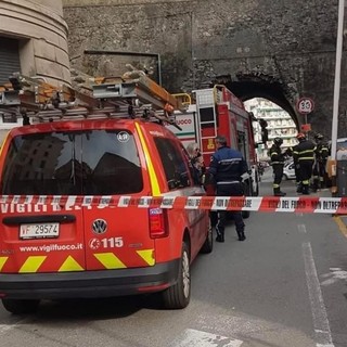 Il voltino di via Beato Martino a Pegli chiuso da inizio mese