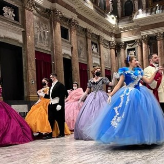 L'omaggio a Euroflora della Compagnia Italiana di teatro e danza