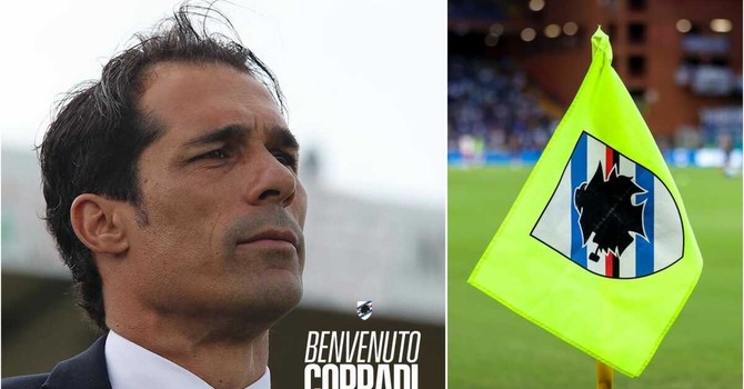 Sampdoria, adesso è ufficiale: la panchina a Bernardo Corradi. Il nuovo tecnico: "Società storica e prestigiosa, non vedo l'ora di iniziare"
