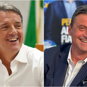 Da sinistra: Matteo Renzi e Carlo Calenda Da sinistra: Matteo Renzi e Carlo Calenda