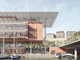 Un render del futuro Centro del Mare progettato da Renzo Piano