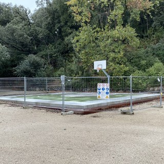 campo da basket Villa Doria Pegli