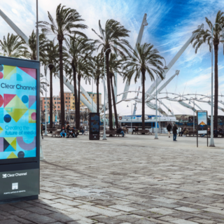 Al Porto Antico nuovi impianti digitali e green Clear Channel Italia per la pubblicità in esterna