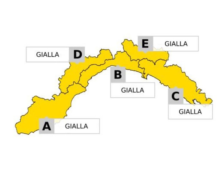 Torna il maltempo sulla Liguria: l'allerta gialla per temporali scatterà dalle 8 di martedì 20 maggio