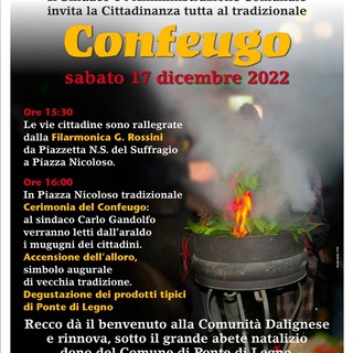 Torna il Confeugo a Recco, la tradizionale accensione del ramo di alloro in segno di augurio