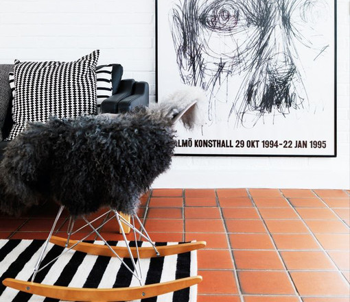 white family interior