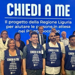 'Chiedi a me': in tutti i Pronto Soccorso della Liguria arrivano i facilitatori per accoglienza e assistenza