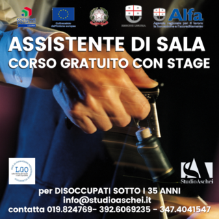 Corso gratis per disoccupati: l'assistente di sala per la ristorazione. Iscriviti subito ed il lavoro si avvicina davvero Corso gratis per disoccupati: l'assistente di sala per la ristorazione. Iscriviti subito ed il lavoro si avvicina davvero
