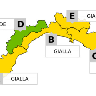 Piogge e temporali in arrivo sulla Liguria, dalle 22.00 di stasera scatta l'allerta gialla