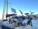La bandiera del MEI di Genova arriva oggi a New York a bordo della Nesea La bandiera del MEI di Genova arriva oggi a New York a bordo della Nesea