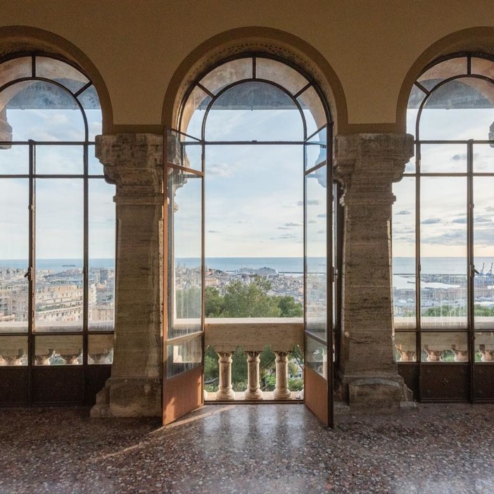 La vista da Castello Bruzzo