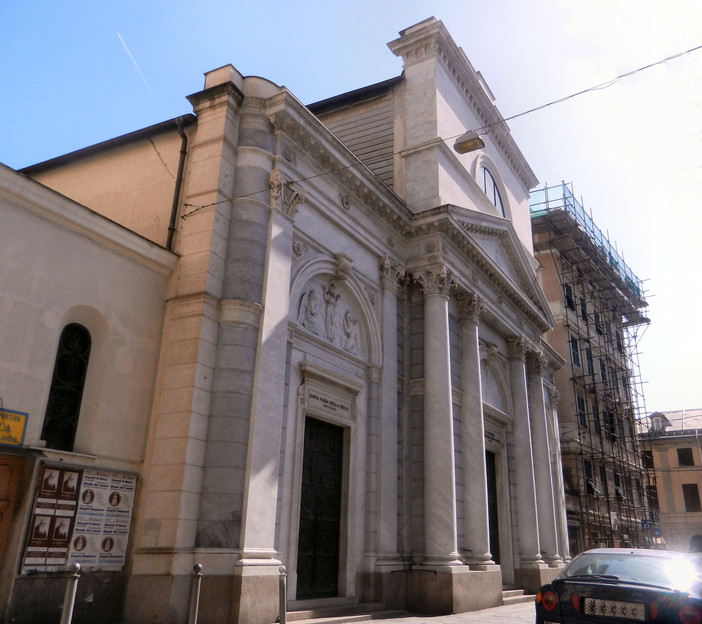 Sampierdarena: furto sacrilego e teppismo contro la chiesa della Cella