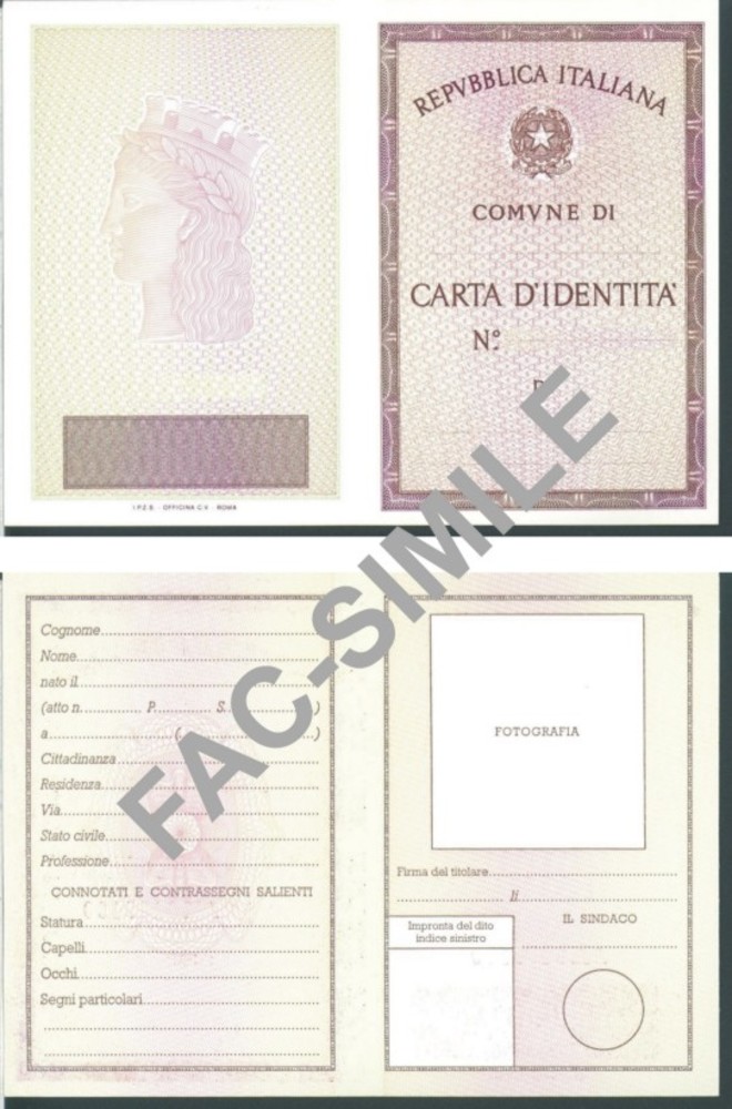 Il Consiglio dei Ministri ha prolungato validità carte d'identità cartacee Il Consiglio dei Ministri ha prolungato validità carte d'identità cartacee