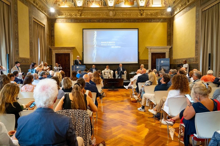 La presentazione del Salone Nautico al Palazzo della Meridiana La presentazione del Salone Nautico al Palazzo della Meridiana