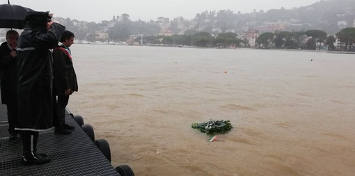 Rapallo: celebrazione del 4 novembre in forma ridotta per maltempo