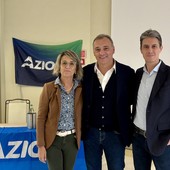 Da sinistra: Cristina Lodi, Matteo Richetti e Massimo Musso Da sinistra: Cristina Lodi, Matteo Richetti e Massimo Musso