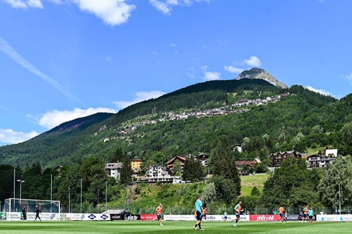 Prosegue il ritiro pre-stagione della Sampdoria a Temù (foto pagina Facebook U.C. Sampdoria)