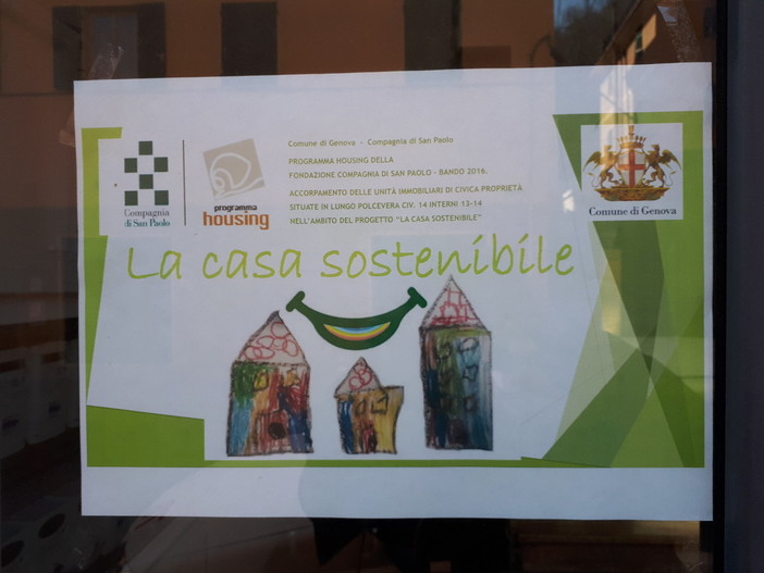Inaugurata la Casa Sostenibile di via Lungo Polcevera