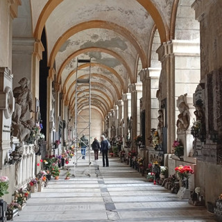 Le immagini del Cimitero di Staglieno il 1 novembre
