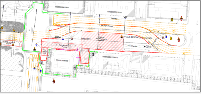 Cantiere Bisagno: da stanotte modifica della viabilità Cantiere Bisagno: da stanotte modifica della viabilità