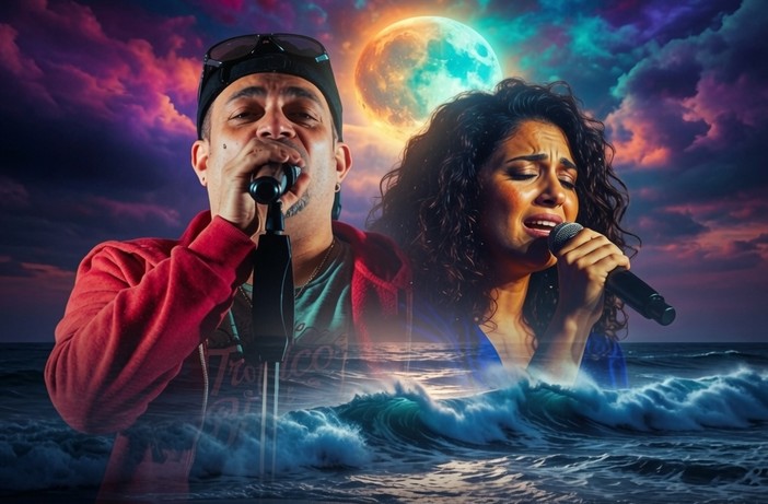 Andrea Di Marco e Jessica Gazzo, voci del singolo "Fragile"