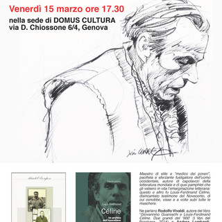 Céline: la conferenza a Genova sul "medico dei poveri"