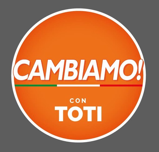 Toti: "Ecco il simbolo di Cambiamo!" Toti: "Ecco il simbolo di Cambiamo!"