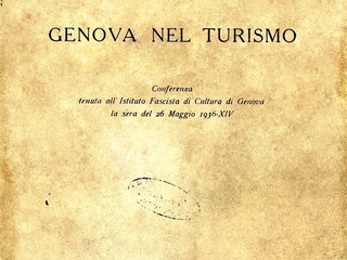 Conferenza “Genova nel Turismo” 1936