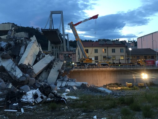 Crollo Ponte Morandi: il bilancio delle vittime sale a 38