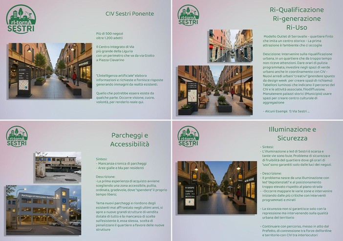 'Ri-torna Sestri', il progetto del Civ che 'ridisegna' il quartiere con l’intelligenza artificiale: “Così immaginiamo il nostro futuro” 'Ri-torna Sestri', il progetto del Civ che 'ridisegna' il quartiere con l’intelligenza artificiale: “Così immaginiamo il nostro futuro”