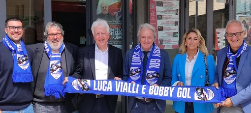 A Corrado Tedeschi la prima Tessera Onoraria del Sampdoria Club Luca Vialli e Bobby Gol: "Nei momenti difficili aumenta l'amore" (FOTO e VIDEO)