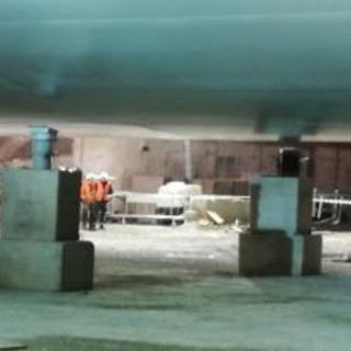 Ponte per Genova: il varo della campata da 100 metri